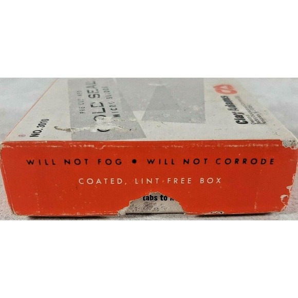 Microscope Gold Seal Micro Slides Cat. No 3010 Clay Adams Size 3"x1" 0.97-1.07mm - Picture 3 of 3